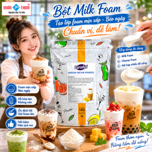 Bột Lớp Màng Sữa Vị Phô Mai Eurodeli