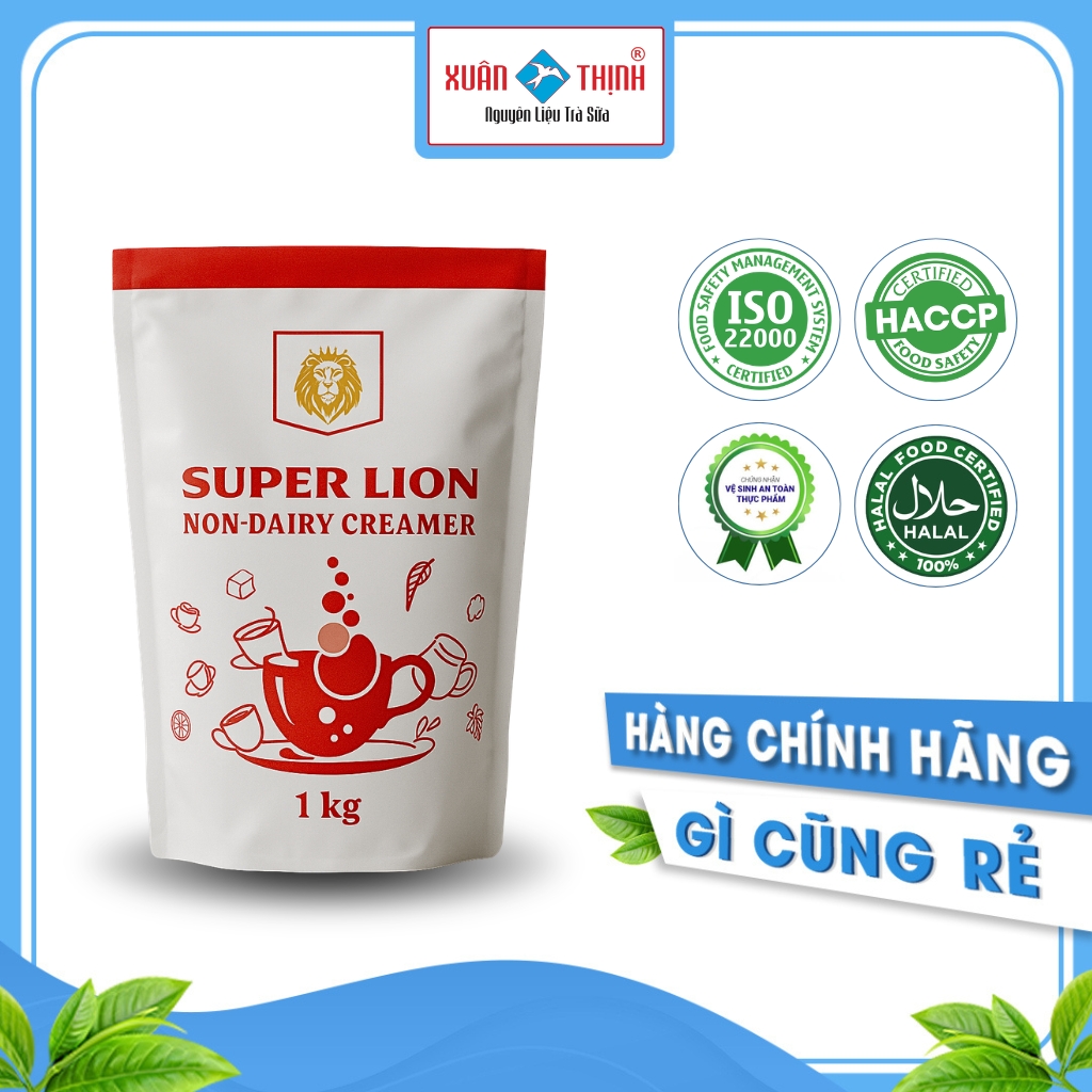 Bột Pha Trà Sữa Super Lion 1kg