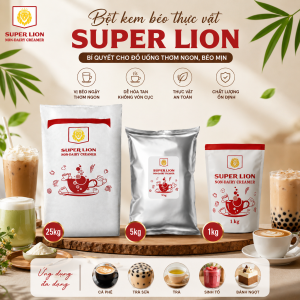Bột Pha Trà Sữa Super Lion 1kg