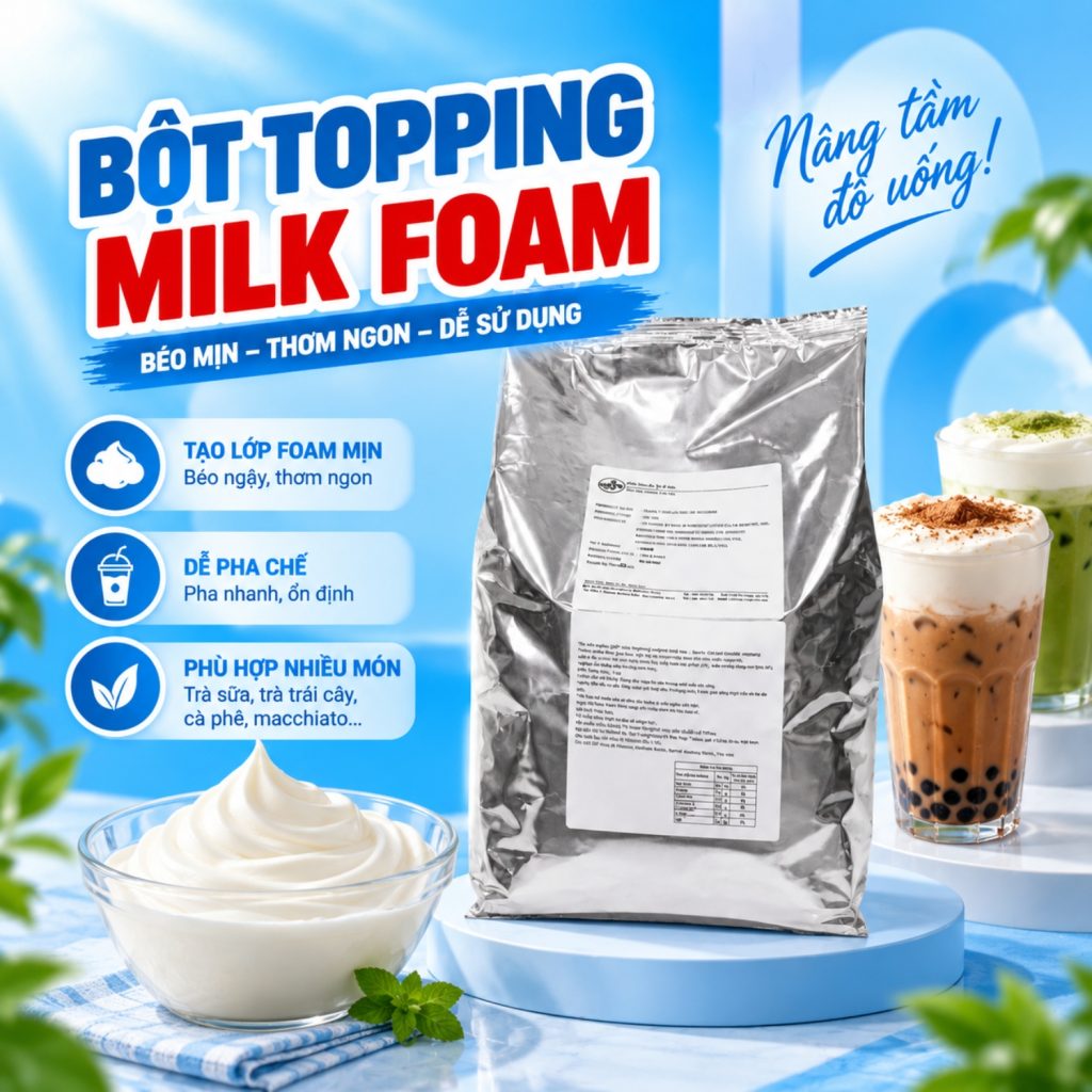 Bột Kem Topping