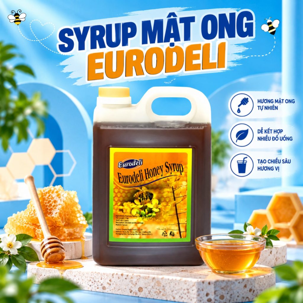 Syrup Mật Ong Eurodeli – Honey Syrup
